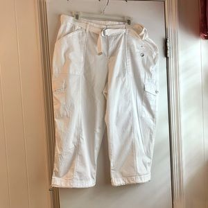 Women’s White Utility Pants